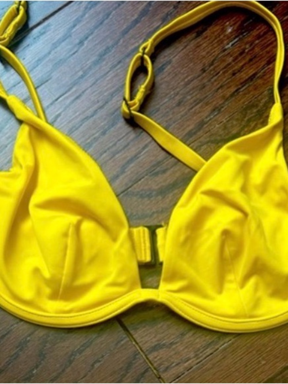 Cuup small bra swim size 7 top TOP only
